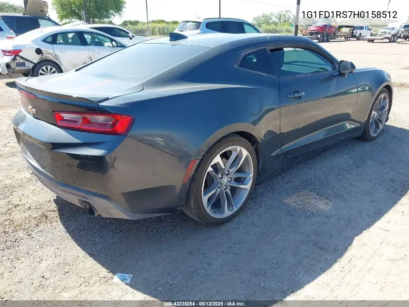 2017 Chevrolet Camaro 2Lt VIN: 1G1FD1RS7H0158512 Lot: 42235254