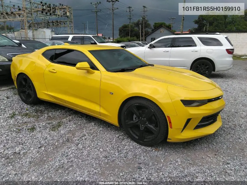 2017 Chevrolet Camaro Lt VIN: 1G1FB1RS5H0159910 Lot: 42648704