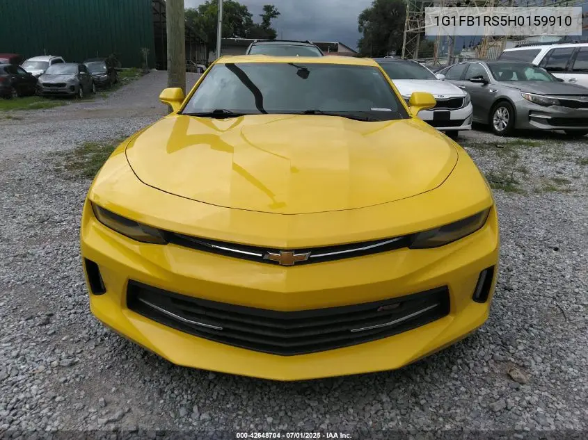 2017 Chevrolet Camaro Lt VIN: 1G1FB1RS5H0159910 Lot: 42648704