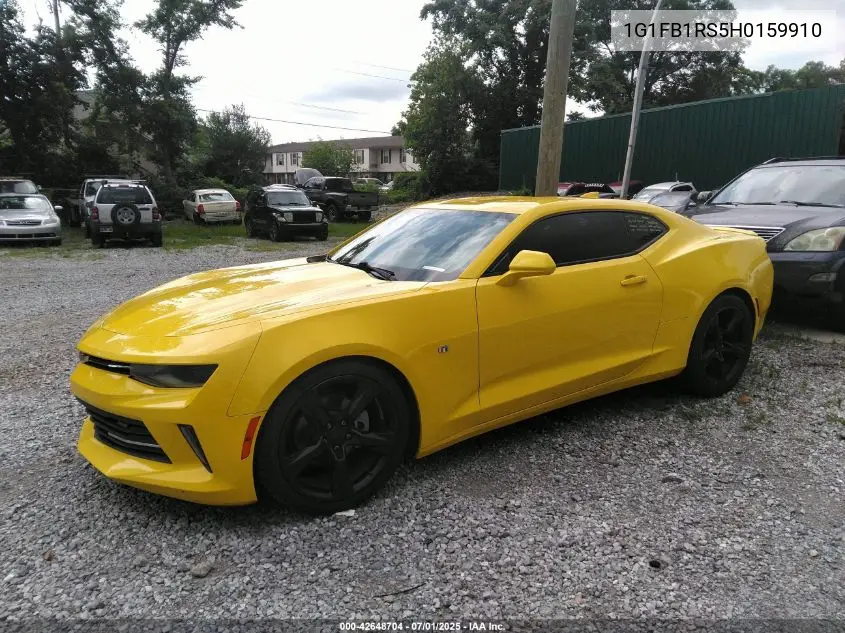 2017 Chevrolet Camaro Lt VIN: 1G1FB1RS5H0159910 Lot: 42648704