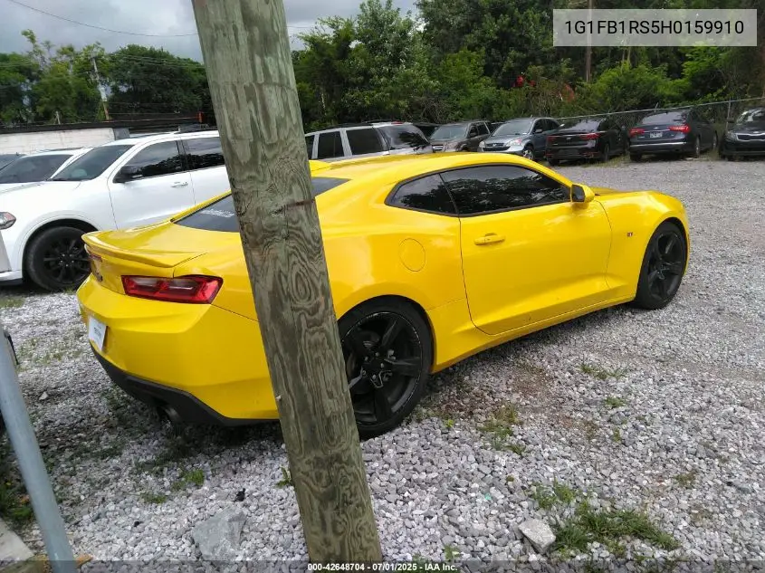 2017 Chevrolet Camaro Lt VIN: 1G1FB1RS5H0159910 Lot: 42648704