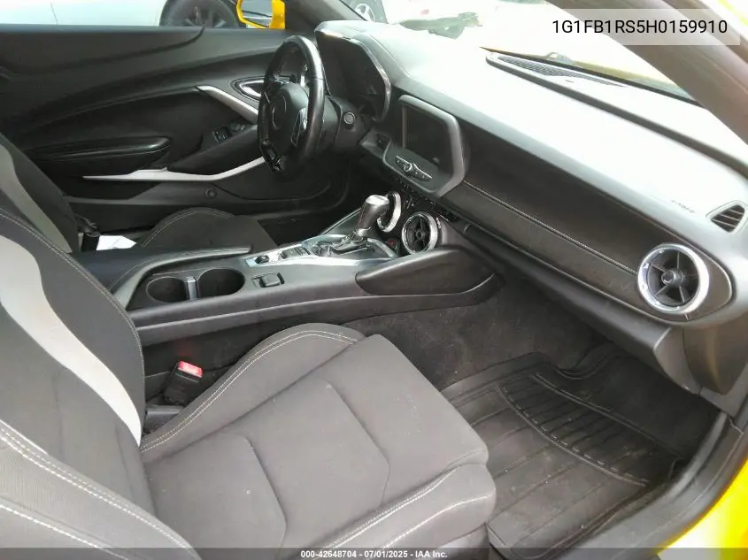2017 Chevrolet Camaro Lt VIN: 1G1FB1RS5H0159910 Lot: 42648704