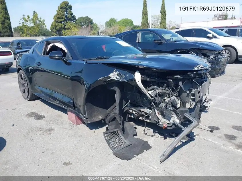 2018 Chevrolet Camaro Zl1 VIN: 1G1FK1R69J0120679 Lot: 41767125