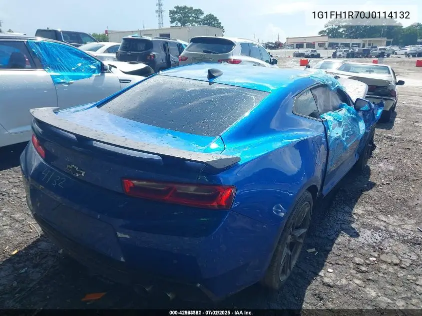 2018 Chevrolet Camaro 2Ss VIN: 1G1FH1R70J0114132 Lot: 42663381