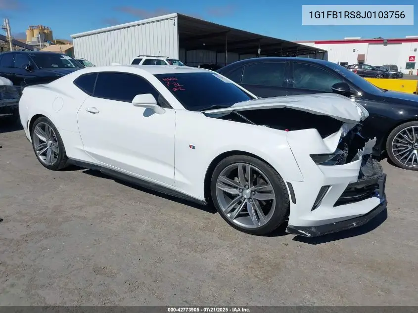 2018 Chevrolet Camaro 1Lt VIN: 1G1FB1RS8J0103756 Lot: 42773905