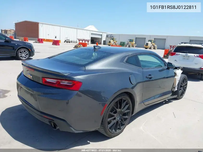 2018 Chevrolet Camaro 1Lt VIN: 1G1FB1RS8J0122811 Lot: 42775022