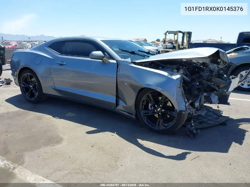2019 Chevrolet Camaro 2Lt VIN: 1G1FD1RX0K0145376 Lot: 42264787