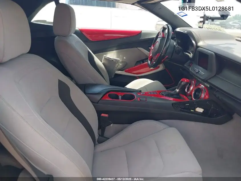 2020 Chevrolet Camaro Rwd 1Lt VIN: 1G1FB3DX5L0128681 Lot: 42239437