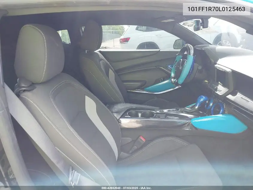 2020 Chevrolet Camaro Rwd Lt1 VIN: 1G1FF1R70L0125463 Lot: 42652048