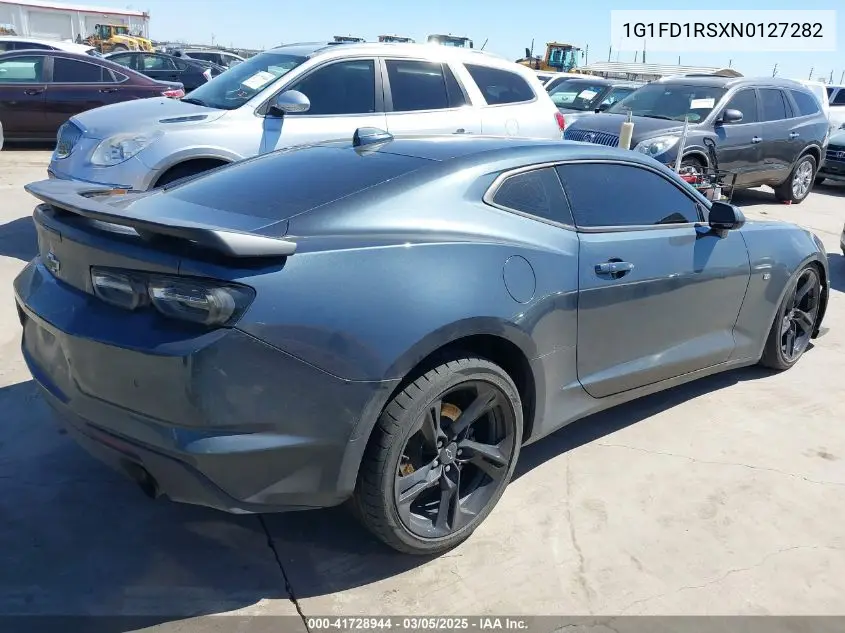 2022 Chevrolet Camaro Rwd 3Lt VIN: 1G1FD1RSXN0127282 Lot: 41728944
