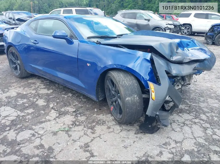 2022 Chevrolet Camaro Rwd 1Lt VIN: 1G1FB1RX3N0101236 Lot: 42252661