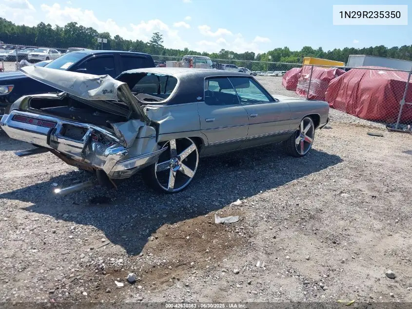 1972 Chevrolet Caprice VIN: 1N29R235350 Lot: 42630363