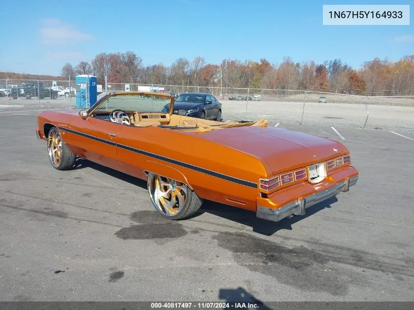 1975 Chevrolet Caprice Classic VIN: 1N67H5Y164933 Lot: 40817497