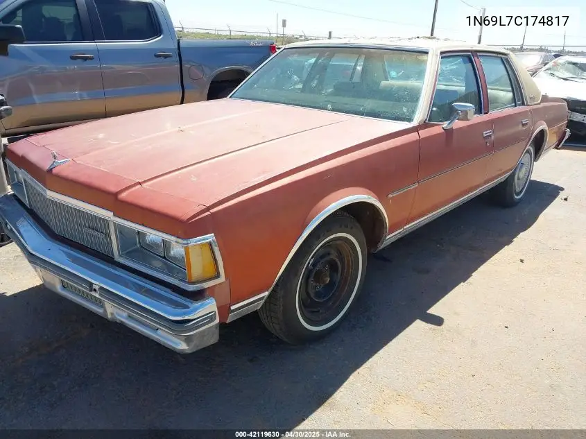 1977 Chevrolet Caprice VIN: 1N69L7C174817 Lot: 42119630