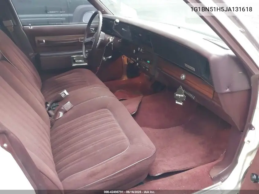 1988 Chevrolet Caprice Classic VIN: 1G1BN51H5JA131618 Lot: 42495791