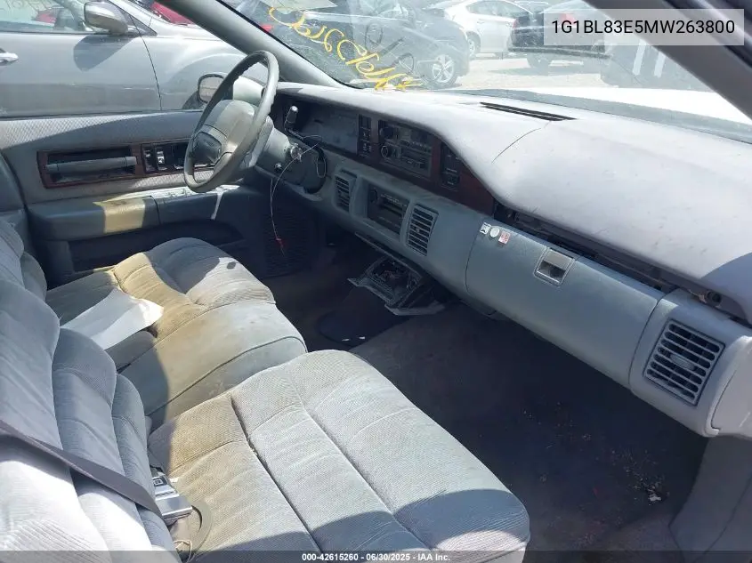 1991 Chevrolet Caprice VIN: 1G1BL83E5MW263800 Lot: 42615260