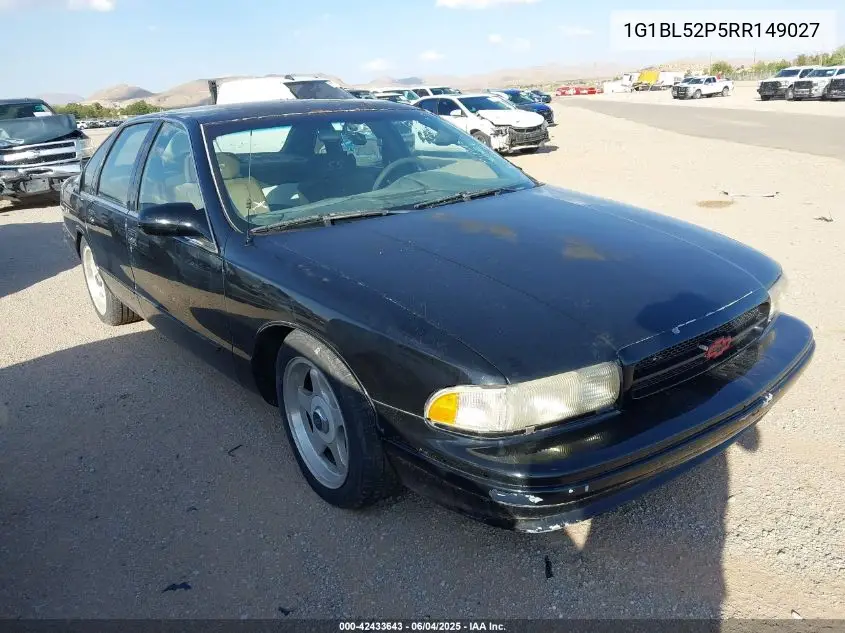 1994 Chevrolet Caprice Classic VIN: 1G1BL52P5RR149027 Lot: 42433643