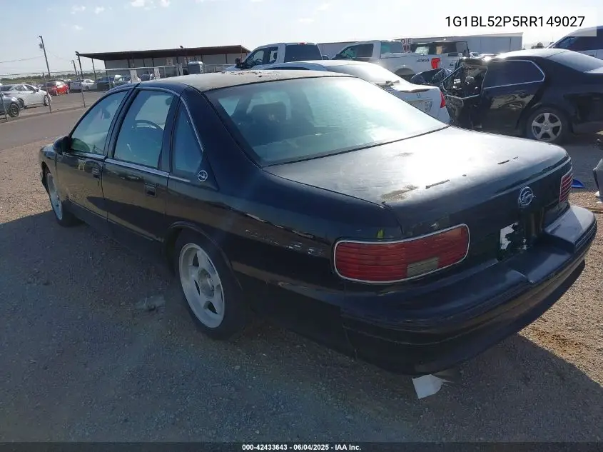 1994 Chevrolet Caprice Classic VIN: 1G1BL52P5RR149027 Lot: 42433643