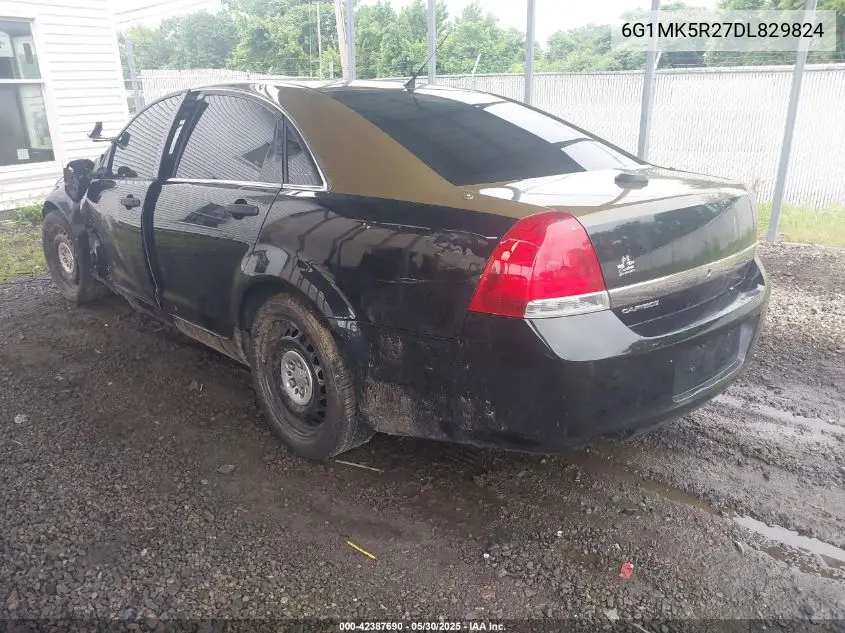 2013 Chevrolet Caprice Police VIN: 6G1MK5R27DL829824 Lot: 42387690