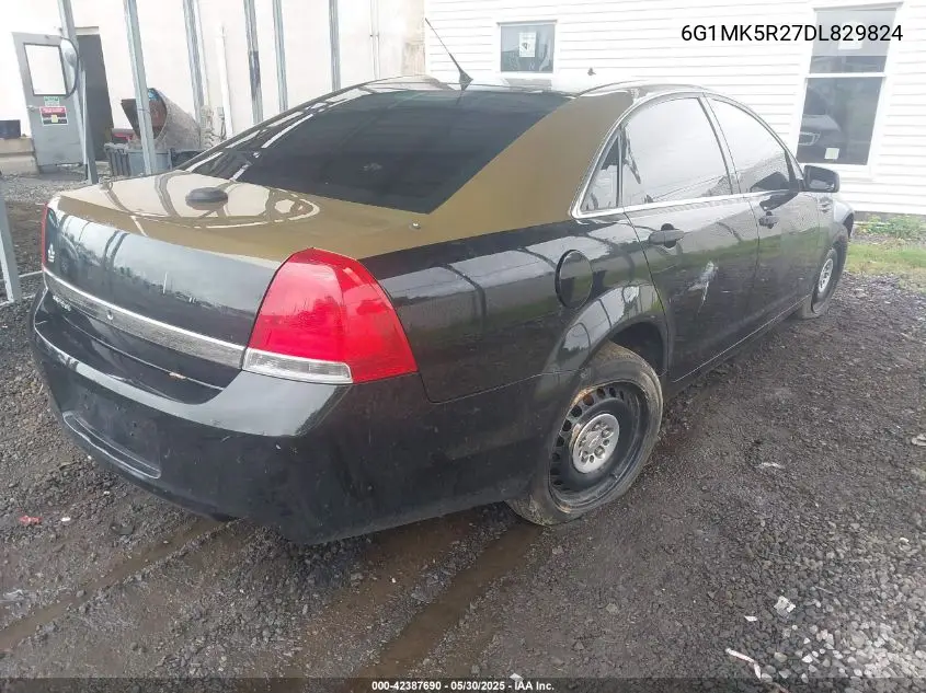 2013 Chevrolet Caprice Police VIN: 6G1MK5R27DL829824 Lot: 42387690