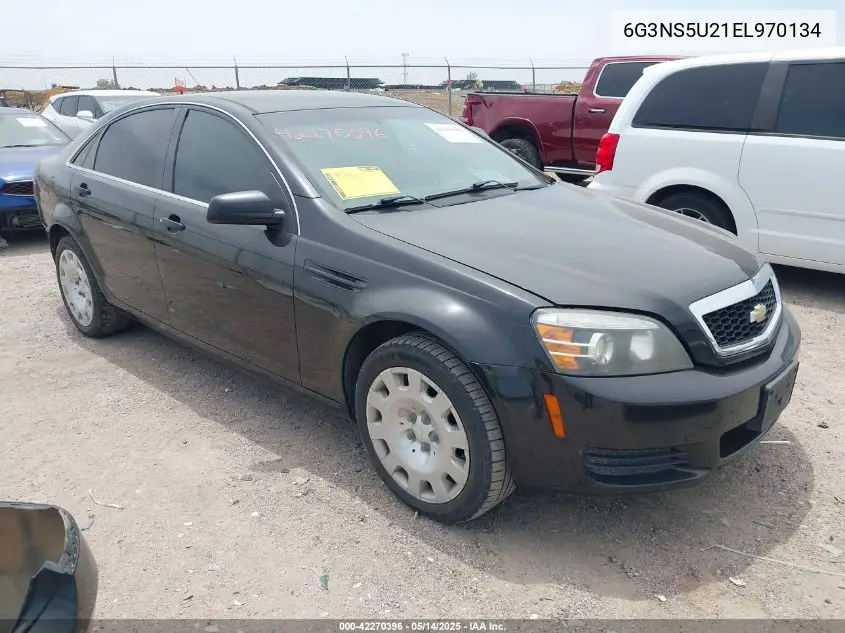2014 Chevrolet Caprice Police VIN: 6G3NS5U21EL970134 Lot: 42270396