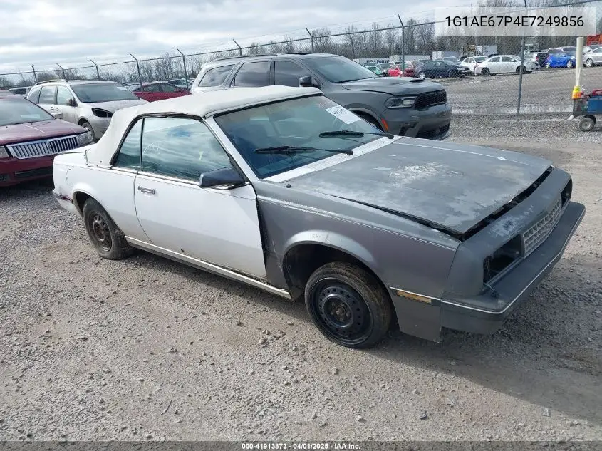 1984 Chevrolet Cavalier Type 10 VIN: 1G1AE67P4E7249856 Lot: 41913873