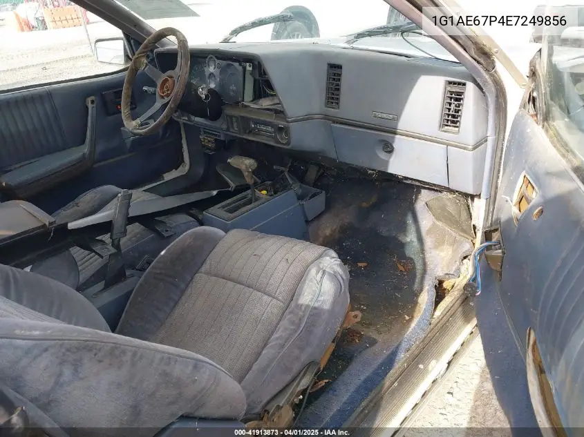 1984 Chevrolet Cavalier Type 10 VIN: 1G1AE67P4E7249856 Lot: 41913873