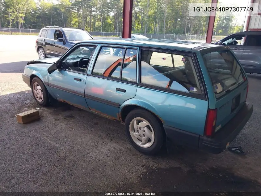 1993 Chevrolet Cavalier Vl/Rs VIN: 1G1JC8440P7307749 Lot: 42774854