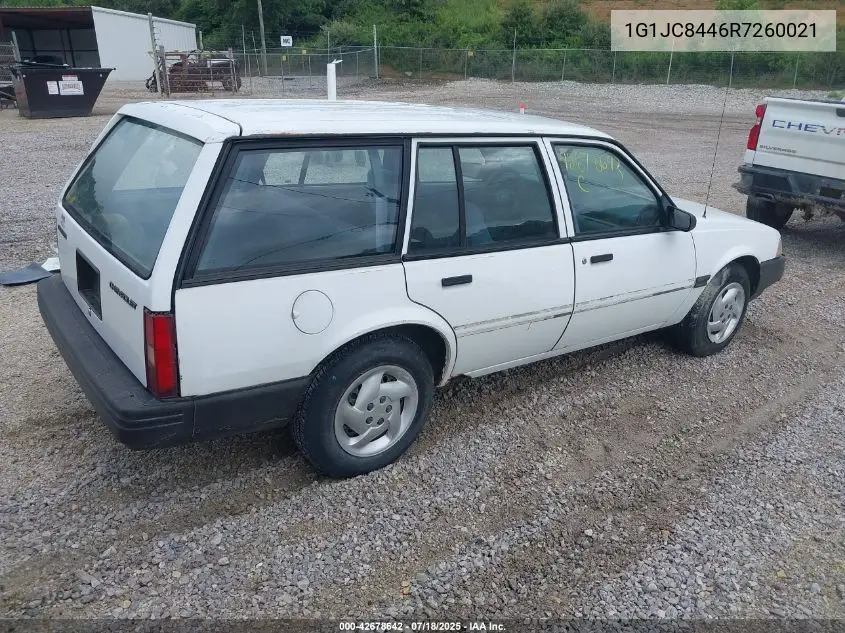 1994 Chevrolet Cavalier VIN: 1G1JC8446R7260021 Lot: 42678642