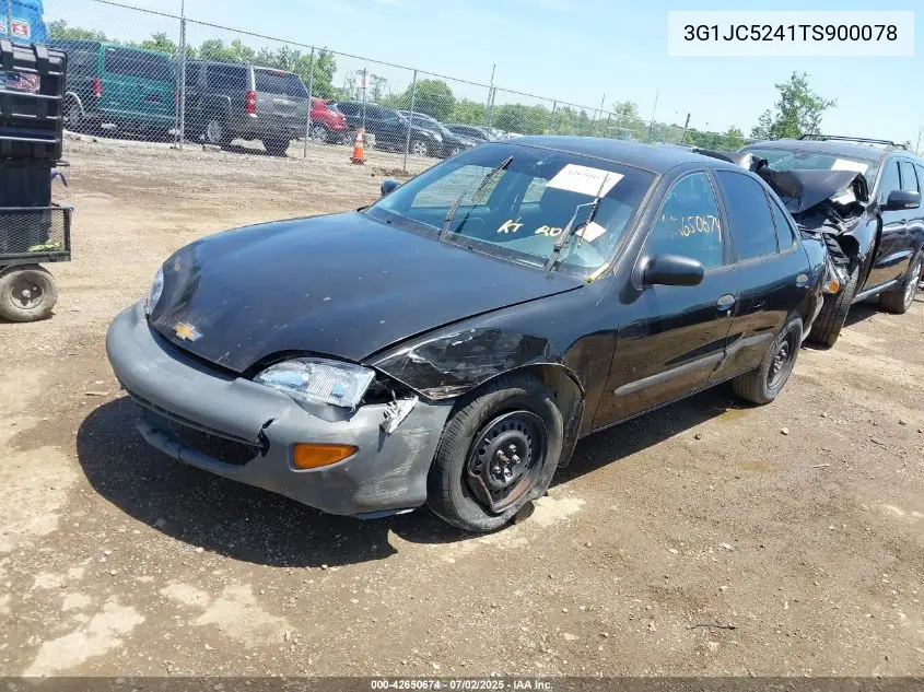 1996 Chevrolet Cavalier VIN: 3G1JC5241TS900078 Lot: 42650674