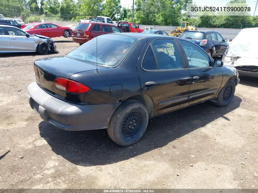 1996 Chevrolet Cavalier VIN: 3G1JC5241TS900078 Lot: 42650674