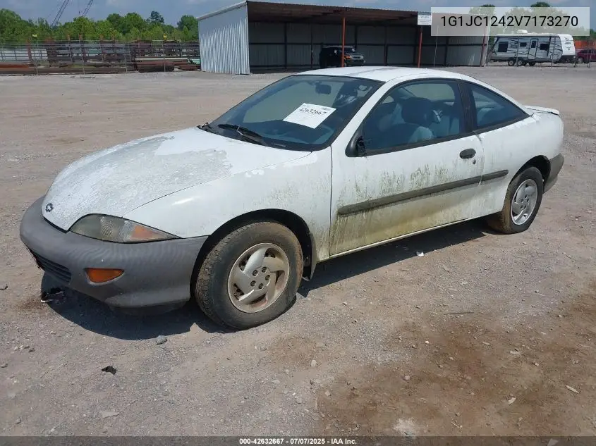 1997 Chevrolet Cavalier VIN: 1G1JC1242V7173270 Lot: 42632667