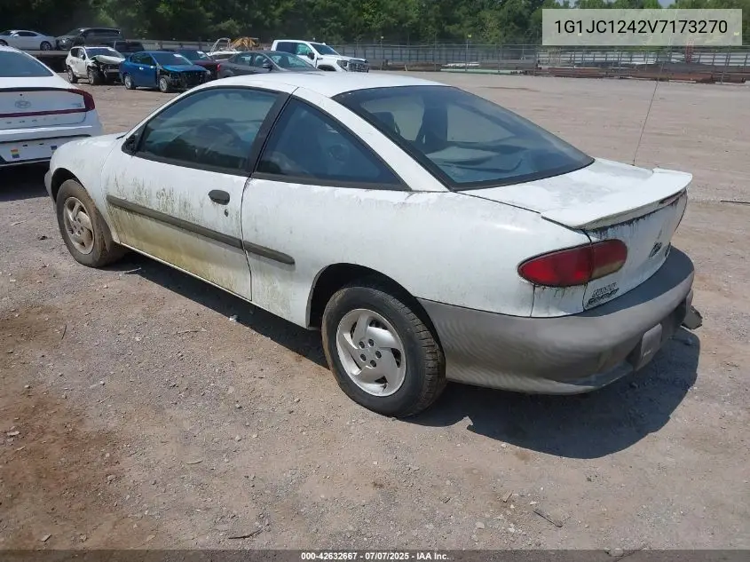1997 Chevrolet Cavalier VIN: 1G1JC1242V7173270 Lot: 42632667