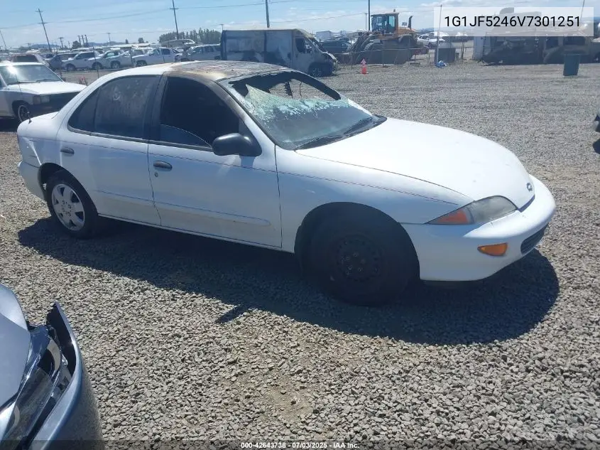 1997 Chevrolet Cavalier Ls VIN: 1G1JF5246V7301251 Lot: 42643738
