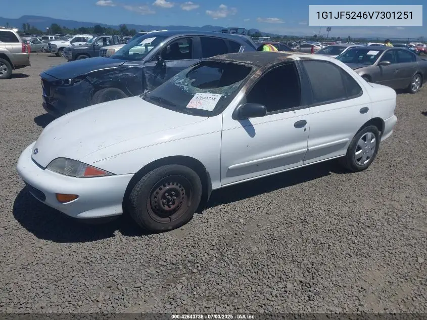 1997 Chevrolet Cavalier Ls VIN: 1G1JF5246V7301251 Lot: 42643738