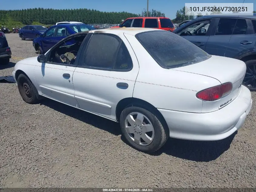 1997 Chevrolet Cavalier Ls VIN: 1G1JF5246V7301251 Lot: 42643738
