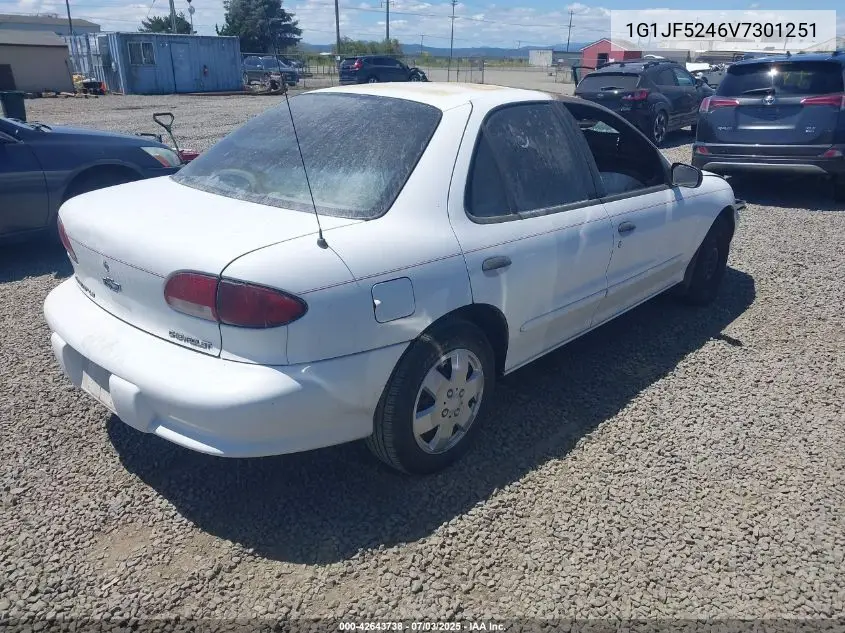 1997 Chevrolet Cavalier Ls VIN: 1G1JF5246V7301251 Lot: 42643738