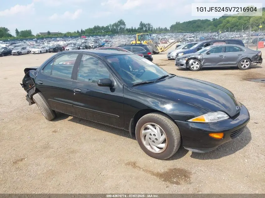 1997 Chevrolet Cavalier Ls VIN: 1G1JF5245V7216904 Lot: 42670774