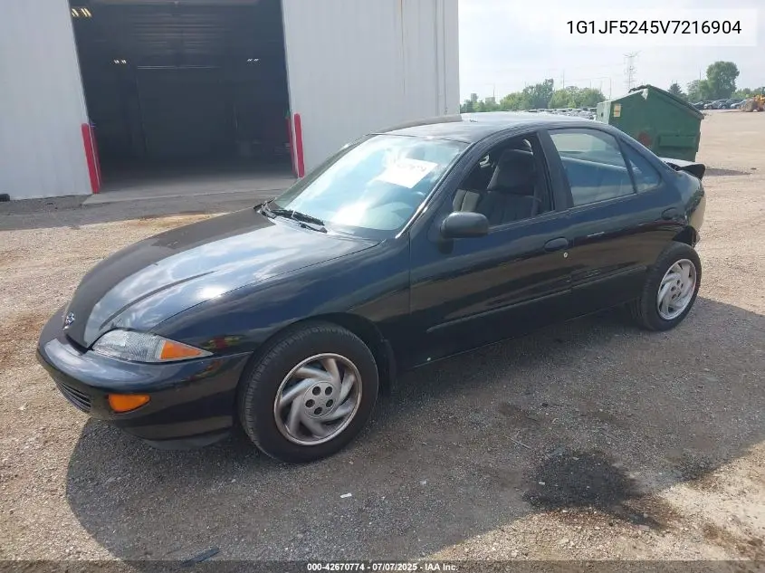 1997 Chevrolet Cavalier Ls VIN: 1G1JF5245V7216904 Lot: 42670774