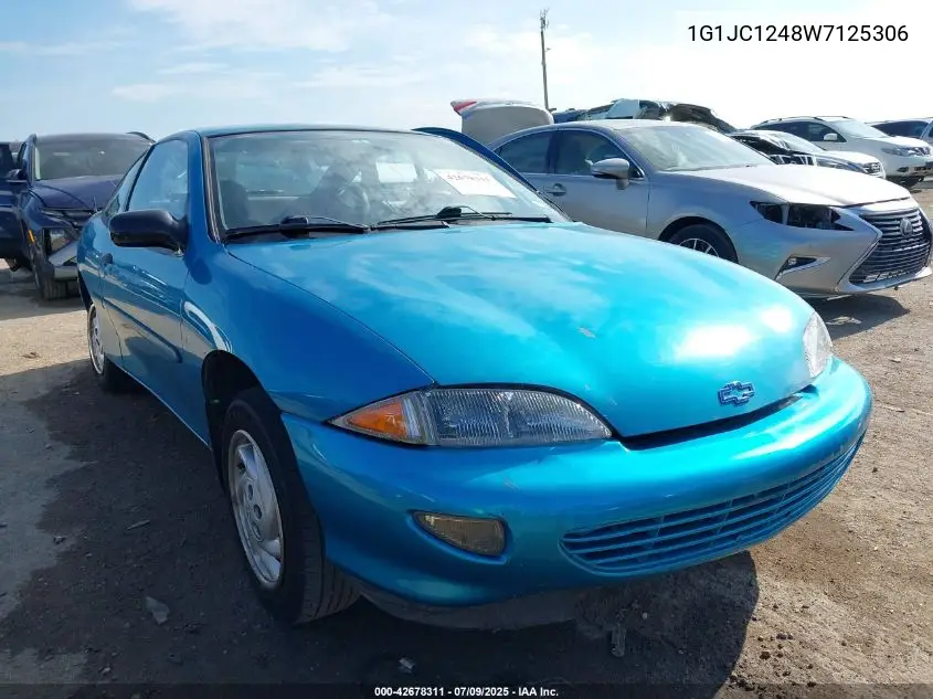 1998 Chevrolet Cavalier VIN: 1G1JC1248W7125306 Lot: 42678311