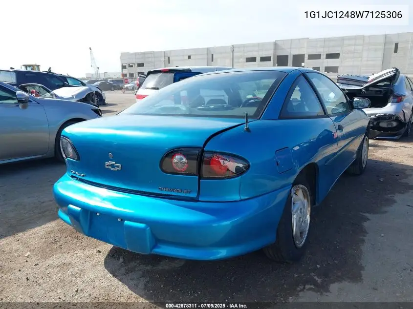 1998 Chevrolet Cavalier VIN: 1G1JC1248W7125306 Lot: 42678311