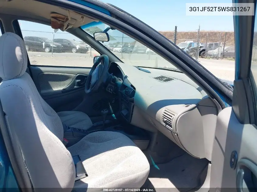 1998 Chevrolet Cavalier Ls VIN: 3G1JF52T5WS831267 Lot: 42725157