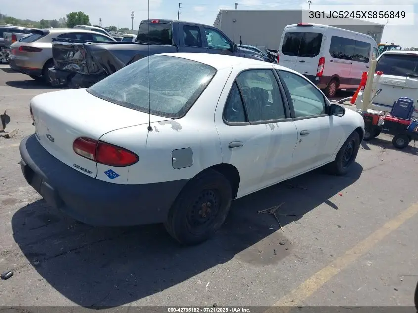 1999 Chevrolet Cavalier VIN: 3G1JC5245XS856849 Lot: 42785182
