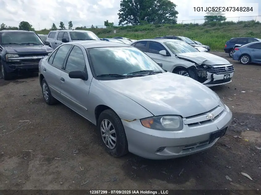 2004 Chevrolet Cavalier Vl/Vlx VIN: 1G1JC52F247348284 Lot: 12357299