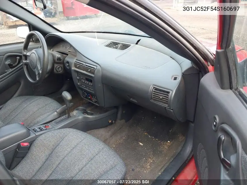2004 Chevrolet Cavalier VIN: 3G1JC52F54S160697 Lot: 30067057