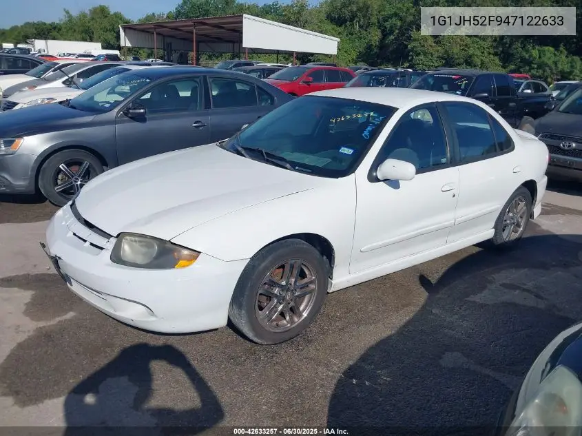 2004 Chevrolet Cavalier Ls Sport VIN: 1G1JH52F947122633 Lot: 42633257
