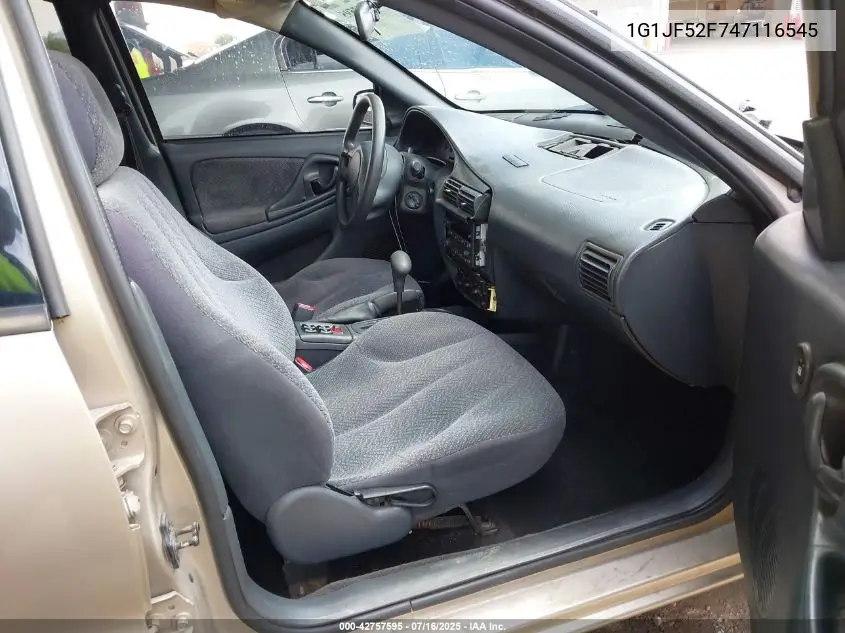 2004 Chevrolet Cavalier Ls VIN: 1G1JF52F747116545 Lot: 42757595
