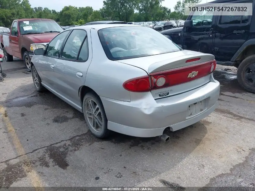 2004 Chevrolet Cavalier Ls Sport VIN: 1G1JH52F547267832 Lot: 42788341
