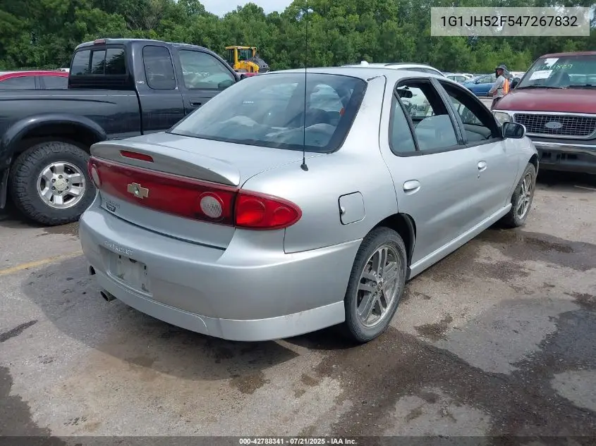 2004 Chevrolet Cavalier Ls Sport VIN: 1G1JH52F547267832 Lot: 42788341