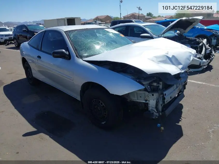 2004 Chevrolet Cavalier VIN: 1G1JC12F547229184 Lot: 42816857